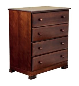 DaVinci Kalani 4 Drawer Dresser - Espresso