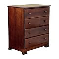 DaVinci Kalani 4 Drawer Dresser - Espresso