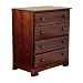 DaVinci Kalani 4 Drawer Dresser - Espresso