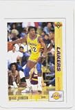 1991-92 Upper Deck Magic Johnson Basketball Card #45 - Shipped In Protective Display Case!