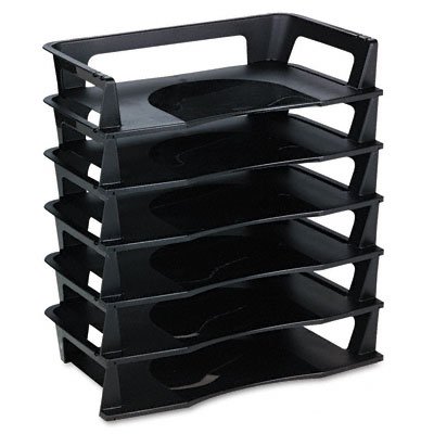 Rubbermaid Regeneration Plastic Letter Tray 6 Pack (86028)