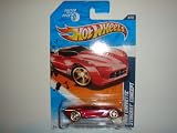 2011 Hot Wheels 2009 Corvette Stingray Concept Red #148/244
