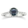 Image of 1/2ct Black and White