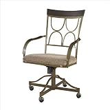 Powell Langley Castered Dining Arm Chair, 18-Inch-2-Piece
