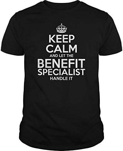 Elestica man's Benefit Specialist journey tshirt Black