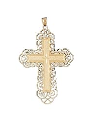 CleverEves 14k Gold Pendant Cross 8.4 - Gram(s)