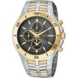 Pulsar Two Tone Chronograph Watch PF8222X1