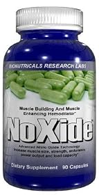 NoXide - 90 Capsules Nitric Oxide Muscle Building And Muscle Enhancing Hemodilator