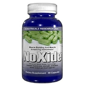 NoXide - 90 Capsules 800mg Nitric Oxide Muscle Building And Muscle Enhancing Hemodilator