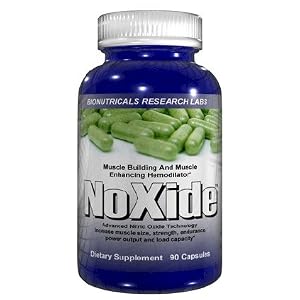 NoXide - 90 Capsules 800mg Nitric Oxide Muscle Building And Muscle Enhancing Hemodilator