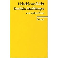 S�mtliche Erz�hlungen und andere Prosa