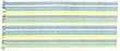 Durable Hand Woven 100% Cotton Blue & Yellow Stripe Table Runners 12x72 Inches Set of Two