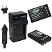 Wasabi Power Battery and Charger Kit for Casio NP-90, Exilim EX-FH100, EX-H10, EX-H15, EX-H20G