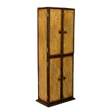 Buy Handmade Asian Furniture - 33 Contemporary Teak Wood and Rattan CD Tower Rack Storage... by AsiaEXP