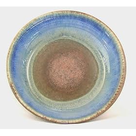 Blue Lagoon Handmade Pasta Bowl by Mug Heaven Handcrafted Pottery