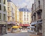 Les Parasoles Jaunes by George Bates 13.25 