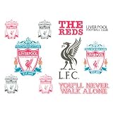 Liverpool FC Temporary Tattoo Pack of 10