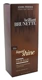 John Frieda Brilliant Brunette Liquid Shine Color Glaze 6.5 oz. (3-Pack) with Free Nail File