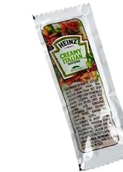 Heinz Creamy Italian Dressing, 1-Ounce Single Serve Pack (Pack of 100)