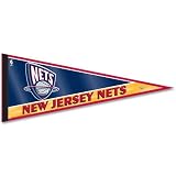 Basketball Pennants: NBA New Jersey Nets Pennant (2-Pack)