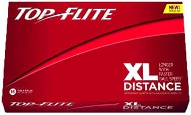 Caddyshack Golf TFXL15P 15-Pack Top-Flite XL Golf Balls