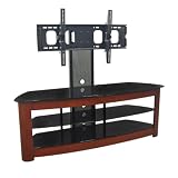 Walker Edison V60MWF Regal TV Stand, Black