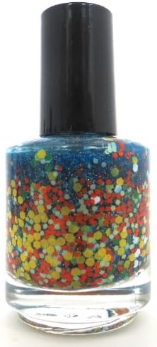Fish Lagoon Nail Polish - Glitter Nail Polish by Rainbow Polish