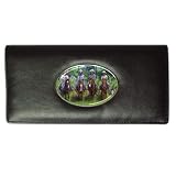 Limited Edition Violano Wallet Checkbook Cover Cowboys by Old Dog Tricks