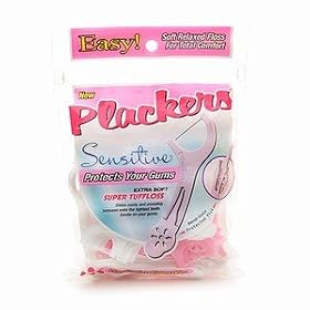 Plackers Long Lasting Disposable Floss Sticks, Sensitive 90 ea