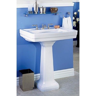 Richmond Complete Petite Pedestal Finish: White