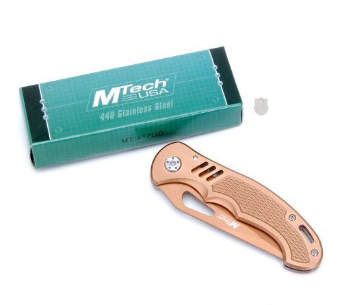 M-Tech USA Copper Folding Knife 3.25
