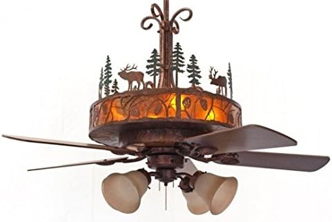 Cedarcrest Ceiling Fan Walnut/Teak