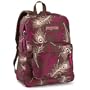 JanSport SuperBreak Classics Series Backpack, New Chocolate Chip Peacock