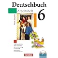 Deutschbuch - Gymnasium - Allgemeine Ausgabe: Deutschbuch 6 - Arbeitsheft mit CD-ROM - Neue Ausgabe - Arbeitstechniken, Texte schreiben, Rechtschreibung, Grammatik, Lesetrainng, Lernstand testen