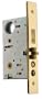 Baldwin 6321.003.R Estate Right Handed Handleset and Knob Entrance Mortise Lock with 2-1/2-Inch Backset and Emergency Egress, Lifetime Polished Brass
