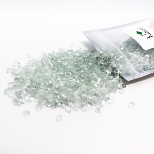 Nature Aquarium Polished Glass Gravel - Clear Glass Gravel 8 oz. Small