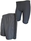 Adidas Grey 2 in 1 SPI Climacool 365 Cycle Running shorts with detachable stretch padded inner V36237