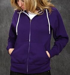 Monster Fleece Lightweight Unisex Full Zip Hooded Sweatshirt Sweet Neon Colors