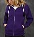 Monster Fleece Lightweight Unisex Full Zip Hooded Sweatshirt Sweet Colors