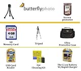 Deluxe Accessory Package For CANON VIXIA HG21 HF10 HF20 HF11 FS22 FS21 S10 S100 Includes 4GB Memory, Case, 52 Inch Tripod, 4HR Battery, Charger + Much More
