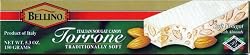 Bellino Torrone (Soft Nougat) Bar, 5.3-Ounce Bars (Pack of 3)