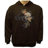 Skull With Rosary Cross Sweatshirt