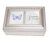Pink Music Box for Granddaughter plays You Light Up My Life