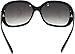 Guess Women's Gradient GU7072-BLK-35 Black Oval Sunglasses