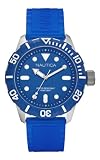 Nautica Watches Men's NSR100 Analogue Blue Strap Watch