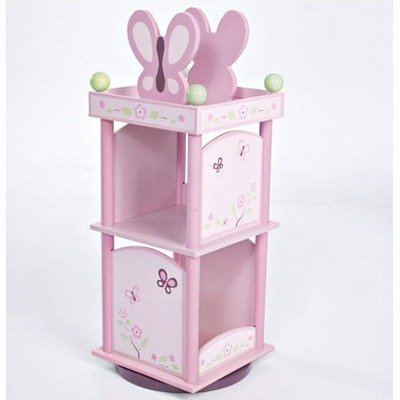 Levels of Discovery Sugar Plum Revolving Bookcase
