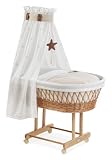 Christiane Wegner 9019 01-543 - Stubenwagen Maxi Natur Dessin Beach, 82 x 43 cm