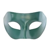 Green Venetian Masquerade Mask ~ Mardi Gras Masks
