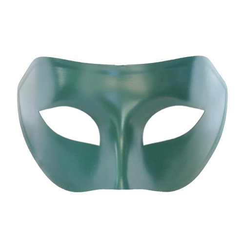  Green Venetian Masquerade Mask ~ Mardi Gras Masks (STC12922)