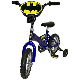 Rand Batman Throwback Logo 12-Inch Kids' Bike by Batman